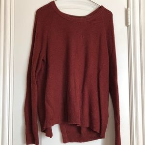 MADEWELL Rust Knit Sweater